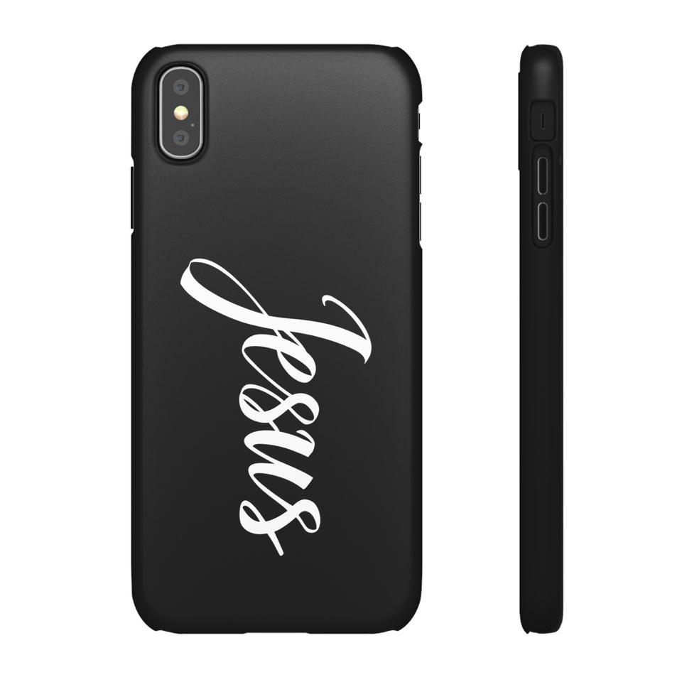 Faith In Jesus iPhone Christian Religion Phone Case | Faith Cross Phone Case | Jesus Christian Cross iPhone & Samsung Galaxy Snap Cases