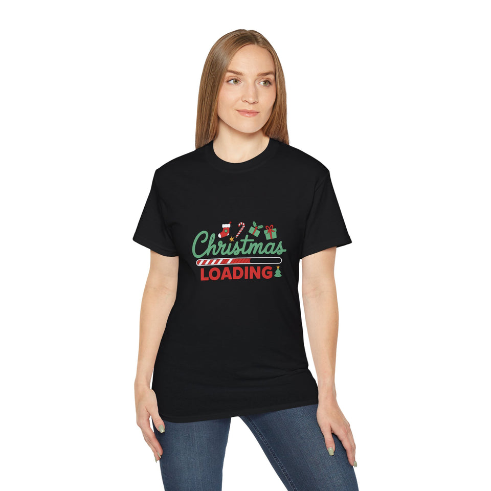 Christmas Loading Xmas Ugly Christmas Shirt 2 | Merry Ugly Xmas Gifts | Ugly Christmas Merchandise | Christmas Unisex T-Shirt