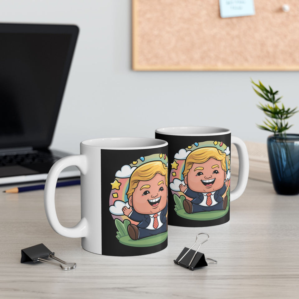 Little Donald Trump Mug | Trump 2024 Coffee Mug | Donald Trump Coffee Mug 11oz 2