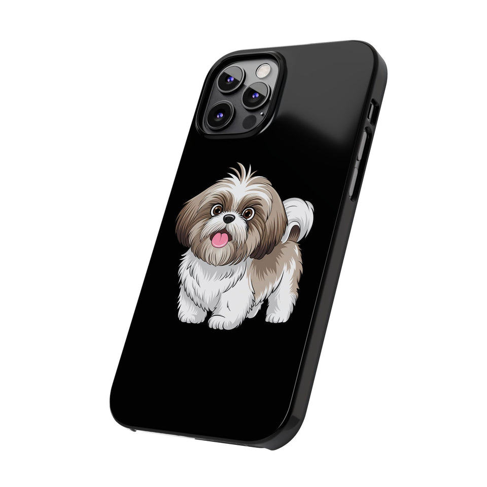 Premium Shih Tzu iPhone Case | Cute Shih Tzu Gifts Slim Phone Cases