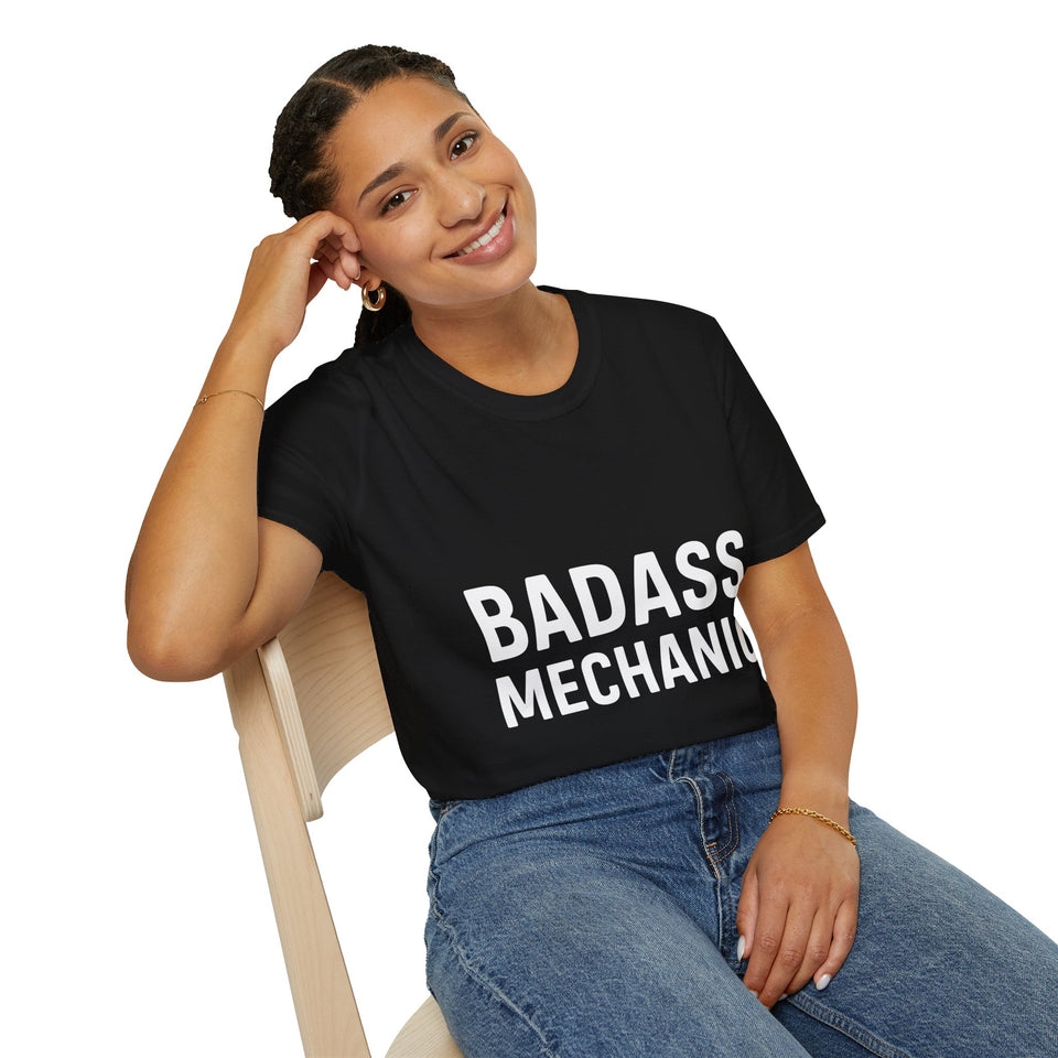 Badass Mechanic Shirt | Mechanic Gift | Unisex Mechanic T Shirt