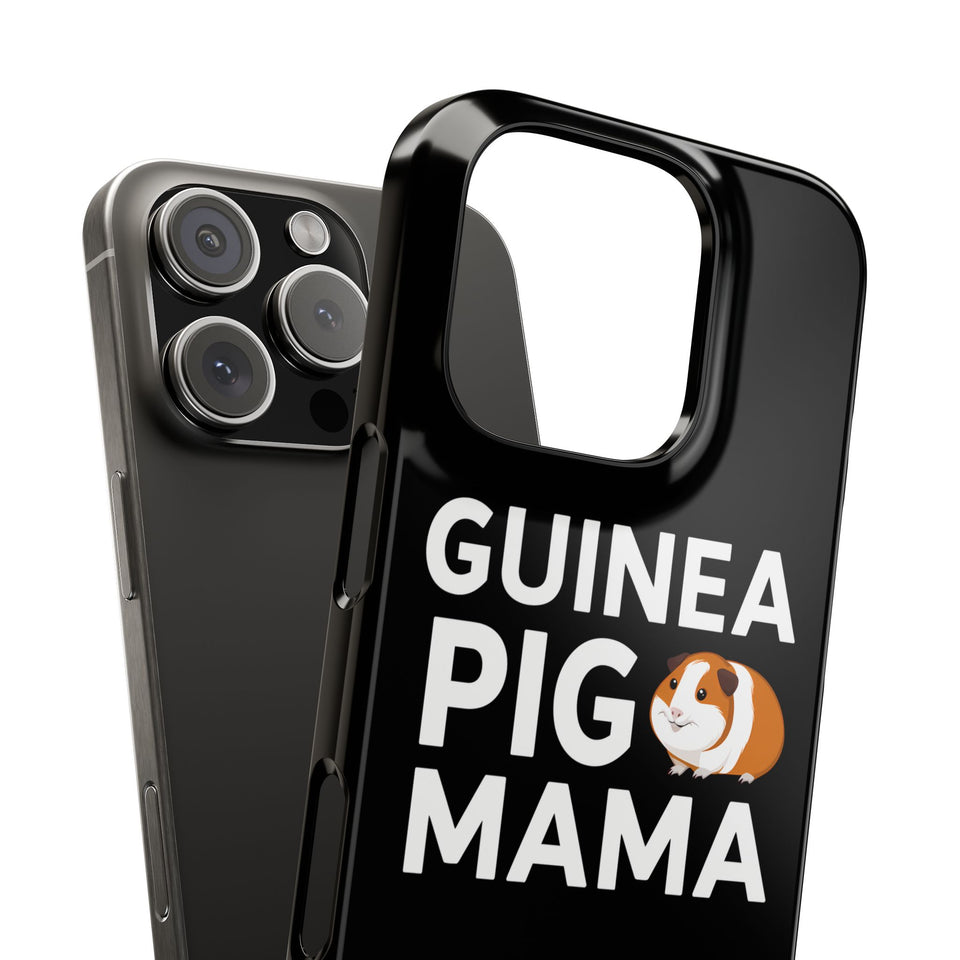 Premium Guinea Pig Mama iPhone Case | Cute Guinea Pig Slim Phone Cases