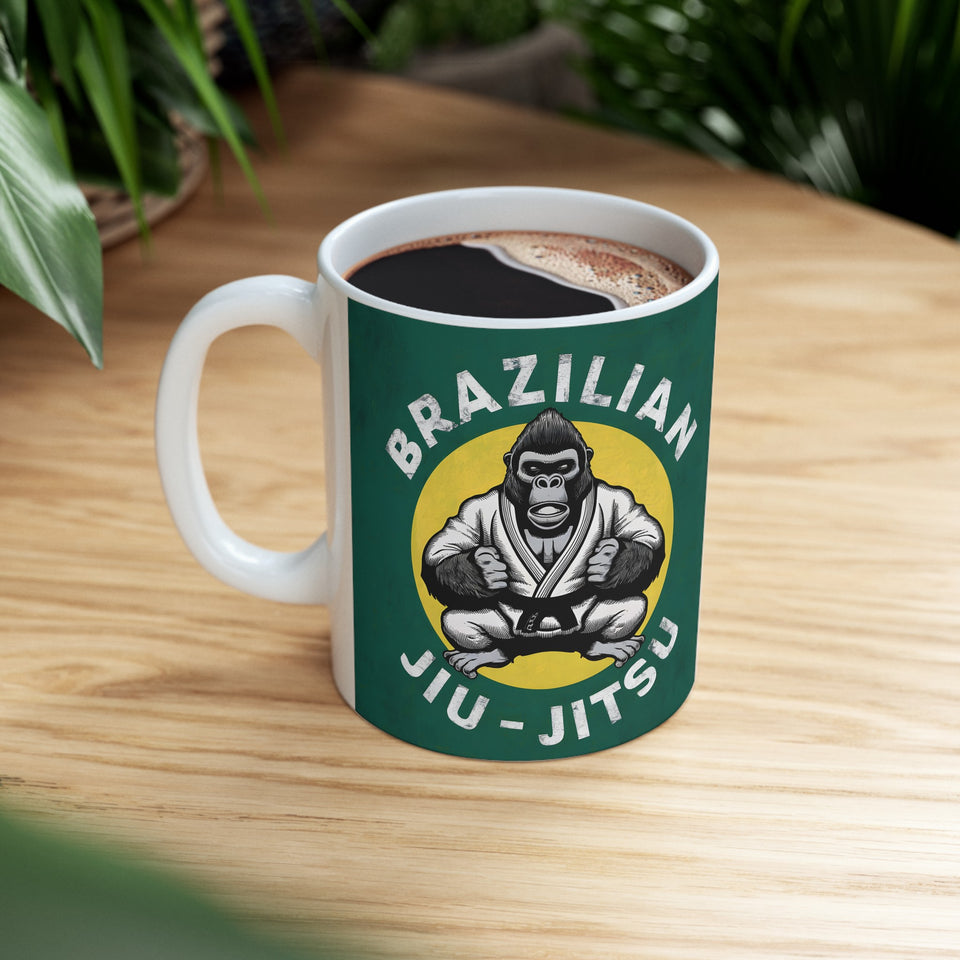 Brazilian Jiu Jitsu Mug 2 | Brazilian Jiu Jitsu BJJ Gift | BJJ Coffee Mug | Brazilian Jiu Jitsu Gift Ideas Mug 11oz