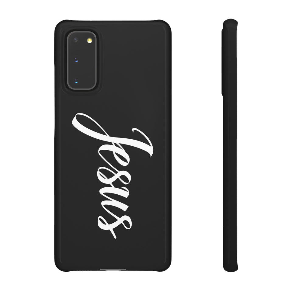 Faith In Jesus iPhone Christian Religion Phone Case | Faith Cross Phone Case | Jesus Christian Cross iPhone & Samsung Galaxy Snap Cases