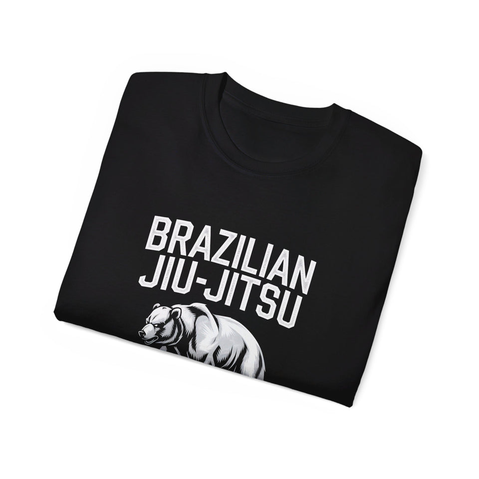 Brazilian Jiu Jitsu Bear Shirt | BJJ Gift | Brazilian Jiu Jitsu Merchandise | JiuJitsu Gifts | BJJ Presents Unisex T-Shirt