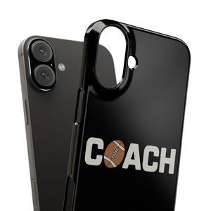 Premium Football Coach iPhone Case | Football Coach Gifts Slim Phone Cases Premium Football Coach iPhone Case | Football Coach Gifts Slim Phone Cases