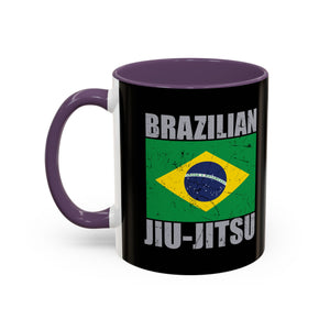 Brazilian Jiu Jitsu Flag 2 | BJJ Accent Coffee Mug Brazilian Jiu Jitsu Flag 2 | BJJ Accent Coffee Mug