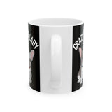 Cute French Bulldog Mug Crazy Frenchie Lady 11oz/15oz Cute French Bulldog Mug Crazy Frenchie Lady 11oz/15oz