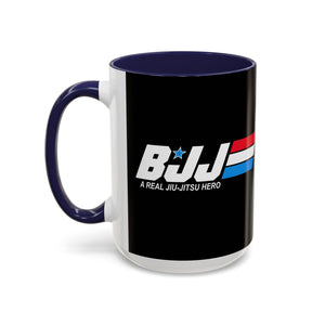 Brazilian Jiu Jitsu A Real Jiu-Jitsu Hero | BJJ Accent Coffee Mug Brazilian Jiu Jitsu A Real Jiu-Jitsu Hero | BJJ Accent Coffee Mug