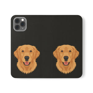 Golden Retriever iPhone & Samsung Galaxy Wallet Phone Case | Golden Retriever Flip Case Golden Retriever iPhone & Samsung Galaxy Wallet Phone Case | Golden Retriever Flip Case