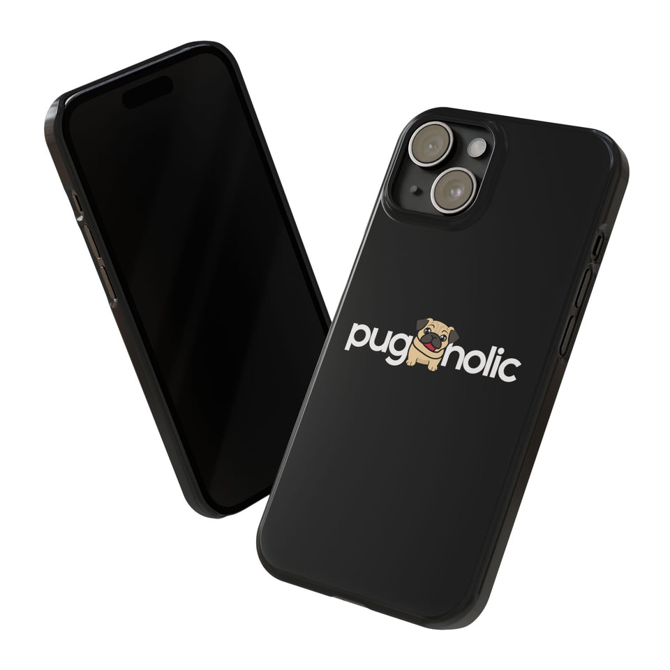 Premium Pugaholic Pug iPhone Case | Pug Gifts Slim Phone Cases