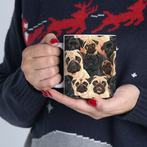 Pug Mug | Pug Coffee Mug | Cute Pug Dog Gifts | Funny Pug Presents | Pug Mug 11oz Pug Mug | Pug Coffee Mug | Cute Pug Dog Gifts | Funny Pug Presents | Pug Mug 11oz