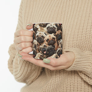 Pug Mug | Pug Coffee Mug | Cute Pug Dog Gifts | Funny Pug Presents | Pug Mug 2 11oz Pug Mug | Pug Coffee Mug | Cute Pug Dog Gifts | Funny Pug Presents | Pug Mug 11oz