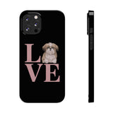 Premium Love Shih Tzu iPhone Case 2 | Cute Shih Tzu Slim Phone Cases Premium Love Shih Tzu iPhone Case 2 | Cute Shih Tzu Slim Phone Cases