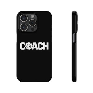 Premium Volleyball Coach iPhone Case | Volleyball Coach Gifts Slim Phone Cases Premium Volleyball Coach iPhone Case | Volleyball Coach Gifts Slim Phone Cases