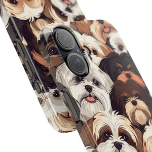 Premium Group of Shih Tzu iPhone Case | Cute Shih Tzu Gifts Slim Phone Cases Premium Group of Shih Tzu iPhone Case | Cute Shih Tzu Gifts Slim Phone Cases