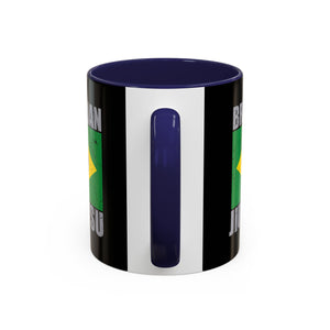 Brazilian Jiu Jitsu Flag 2 | BJJ Accent Coffee Mug Brazilian Jiu Jitsu Flag 2 | BJJ Accent Coffee Mug