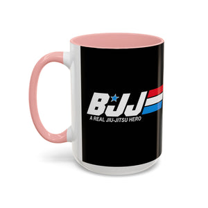 Brazilian Jiu Jitsu A Real Jiu-Jitsu Hero | BJJ Accent Coffee Mug Brazilian Jiu Jitsu A Real Jiu-Jitsu Hero | BJJ Accent Coffee Mug