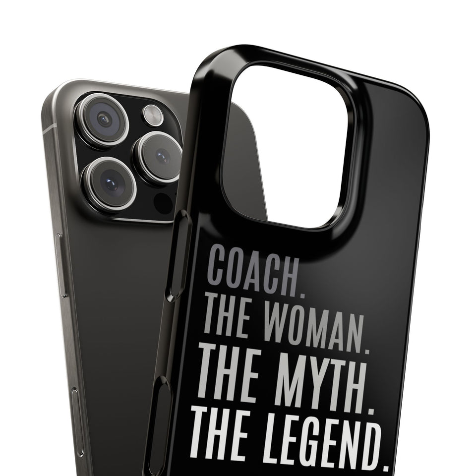 Premium Coach The Woman The Myth The Legend iPhone Case | Coach Gifts Slim Phone Cases