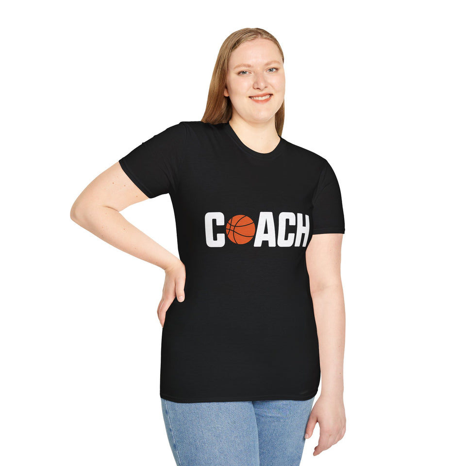 Basketball Coach Unisex T-Shirt | Basketball Coach Shirt | Gift For Basketball Coach T Shirt