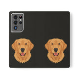 Golden Retriever iPhone & Samsung Galaxy Wallet Phone Case | Golden Retriever Flip Case Golden Retriever iPhone & Samsung Galaxy Wallet Phone Case | Golden Retriever Flip Case