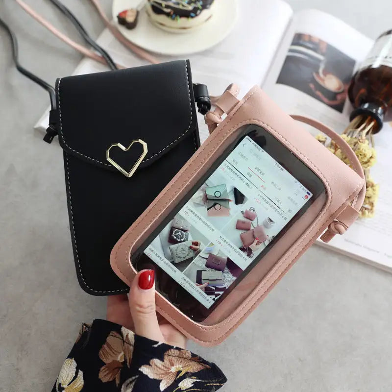 Cute Crossbody Touch Screen Mobile Phone Bag | iPhone Android Samsung Galaxy