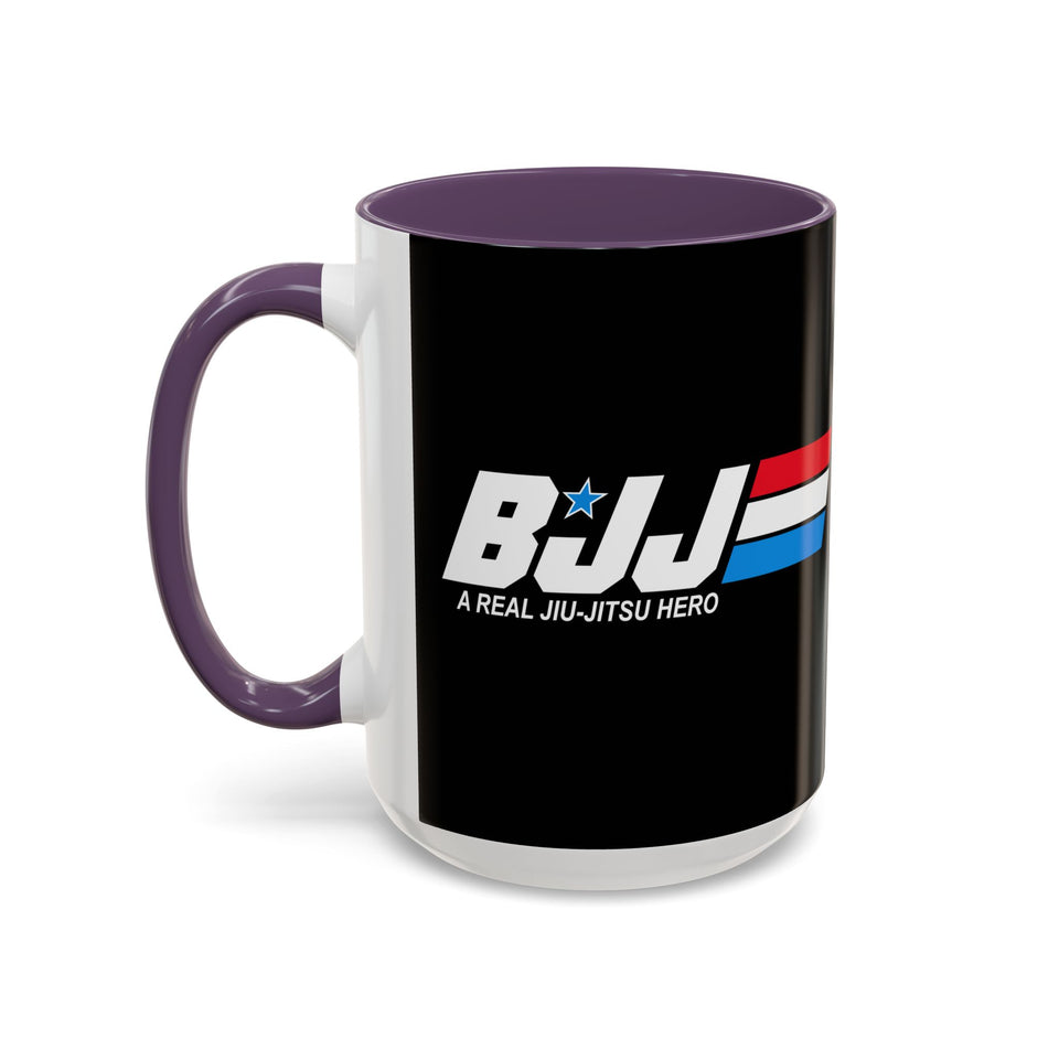 Brazilian Jiu Jitsu A Real Jiu-Jitsu Hero | BJJ Accent Coffee Mug