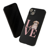 Premium Love Shih Tzu iPhone Case 2 | Cute Shih Tzu Slim Phone Cases Premium Love Shih Tzu iPhone Case 2 | Cute Shih Tzu Slim Phone Cases