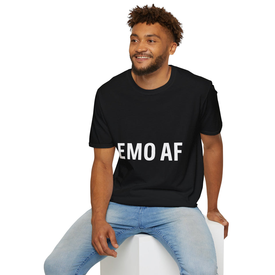 Emo AF Shirt | Emo Gift | Unisex Emo Pop Punk Rock T Shirt