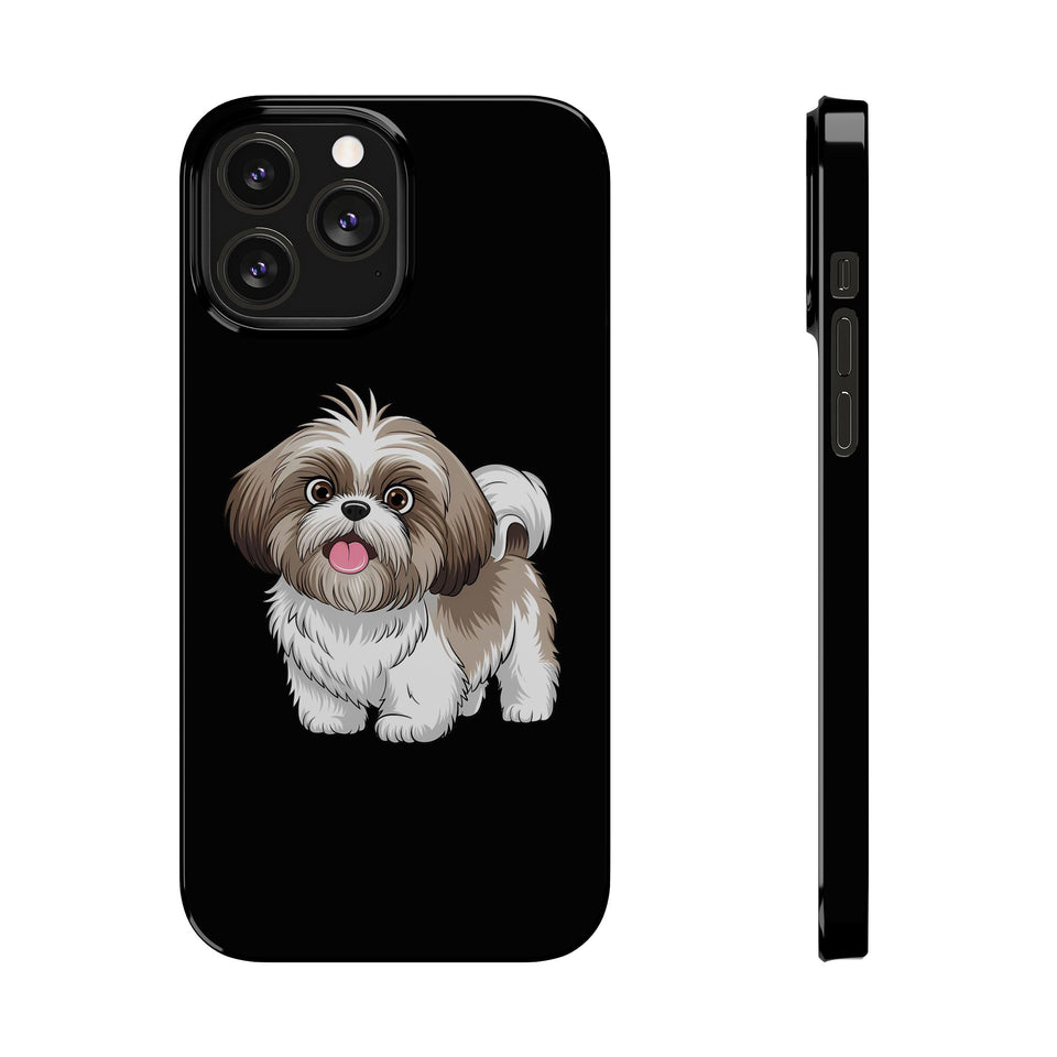 Premium Shih Tzu iPhone Case | Cute Shih Tzu Gifts Slim Phone Cases