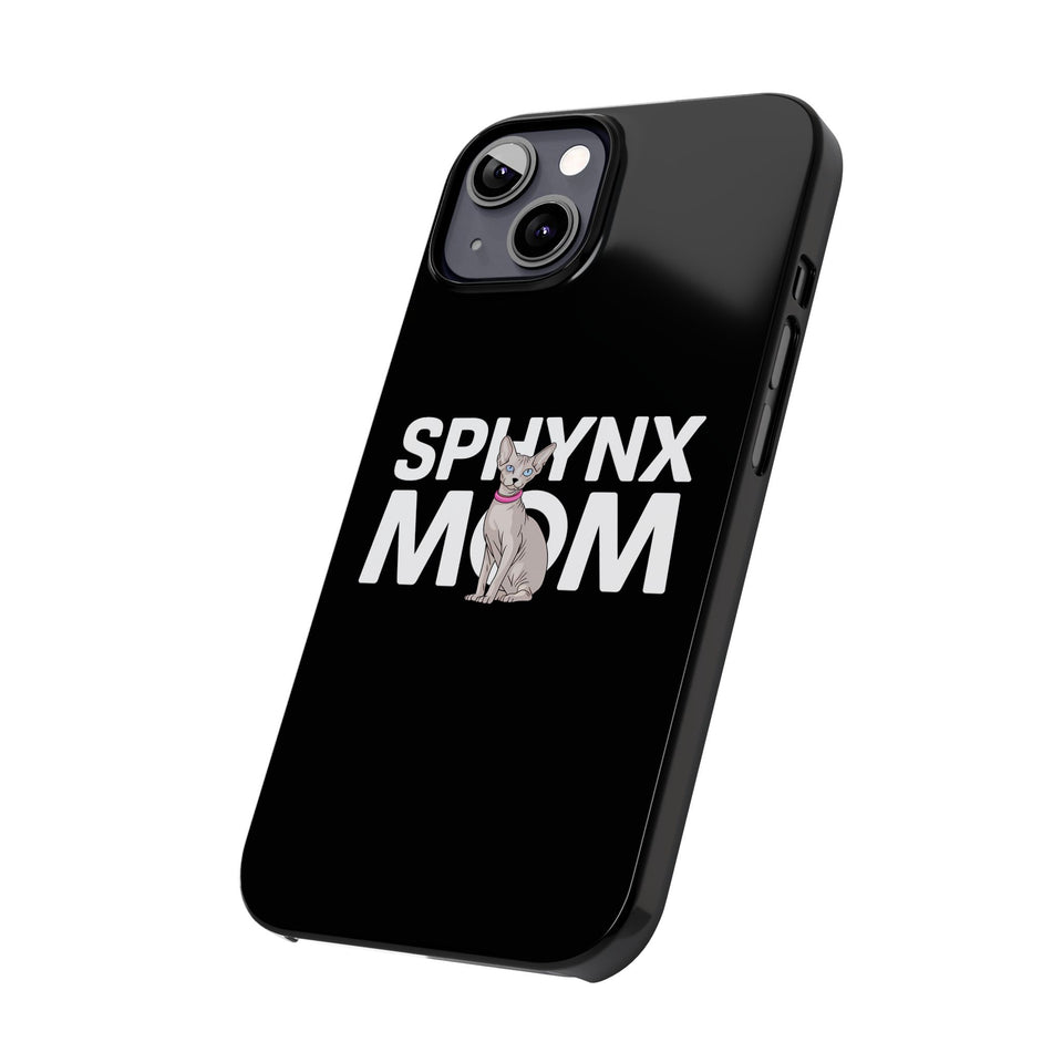 Premium Sphynx Mom iPhone Case | Sphynx Mom Gifts Slim Phone Cases