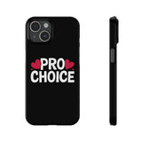 Premium Pro Choice iPhone Case | Feminist Pro Choice Gifts Slim Phone Cases Premium Pro Choice iPhone Case | Feminist Pro Choice Gifts Slim Phone Cases