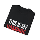 This Is My Vampire Costume T-Shirt | Spooky Vampire Halloween Costume Vampires Unisex T-Shirt This Is My Vampire Costume T-Shirt | Spooky Vampire Halloween Costume Vampires Unisex T-Shirt