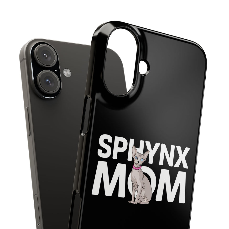 Premium Sphynx Mom iPhone Case | Sphynx Mom Gifts Slim Phone Cases