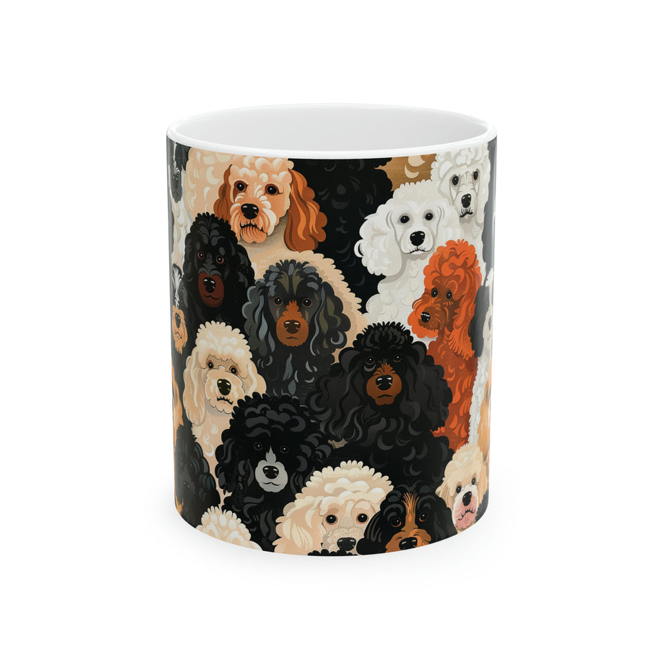 Poodle Mug | Poodle Coffee Mug | Cute Poodle Gifts | Funny Poodle Presents | Poodle Mug 11oz