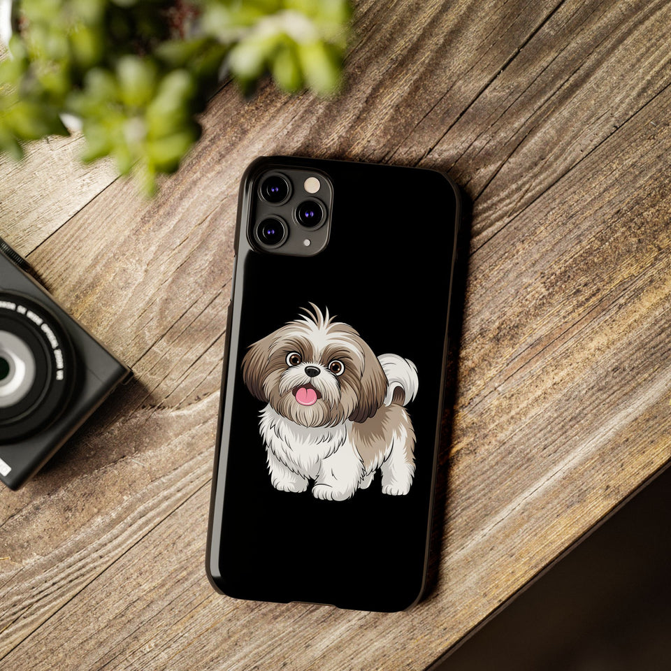 Premium Shih Tzu iPhone Case | Cute Shih Tzu Gifts Slim Phone Cases