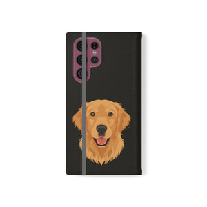 Golden Retriever iPhone & Samsung Galaxy Wallet Phone Case | Golden Retriever Flip Case Golden Retriever iPhone & Samsung Galaxy Wallet Phone Case | Golden Retriever Flip Case