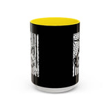 Brazilian Jiu Jitsu Flag Throw | BJJ Accent Coffee Mug Brazilian Jiu Jitsu Flag Throw | BJJ Accent Coffee Mug