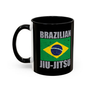 Brazilian Jiu Jitsu Flag 2 | BJJ Accent Coffee Mug Brazilian Jiu Jitsu Flag 2 | BJJ Accent Coffee Mug