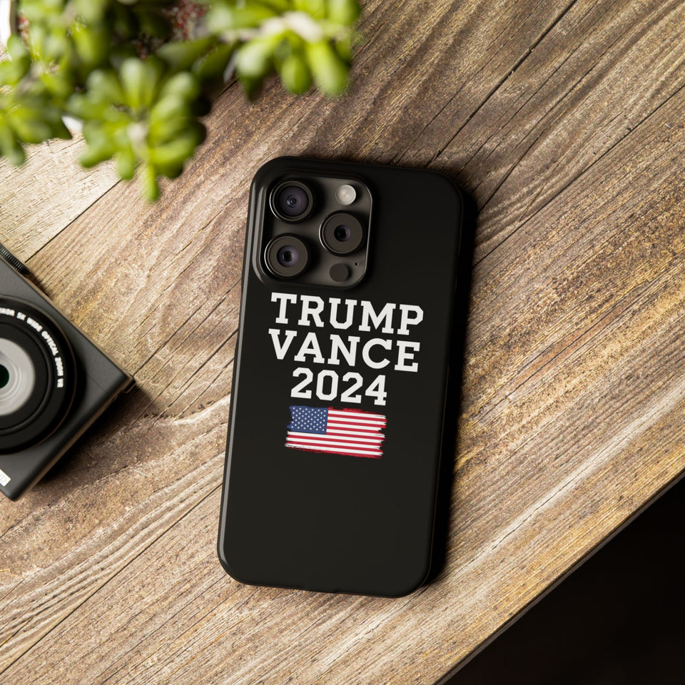 Premium Trump Vance 2024 iPhone Case | Donald Trump Gifts Slim Phone Cases