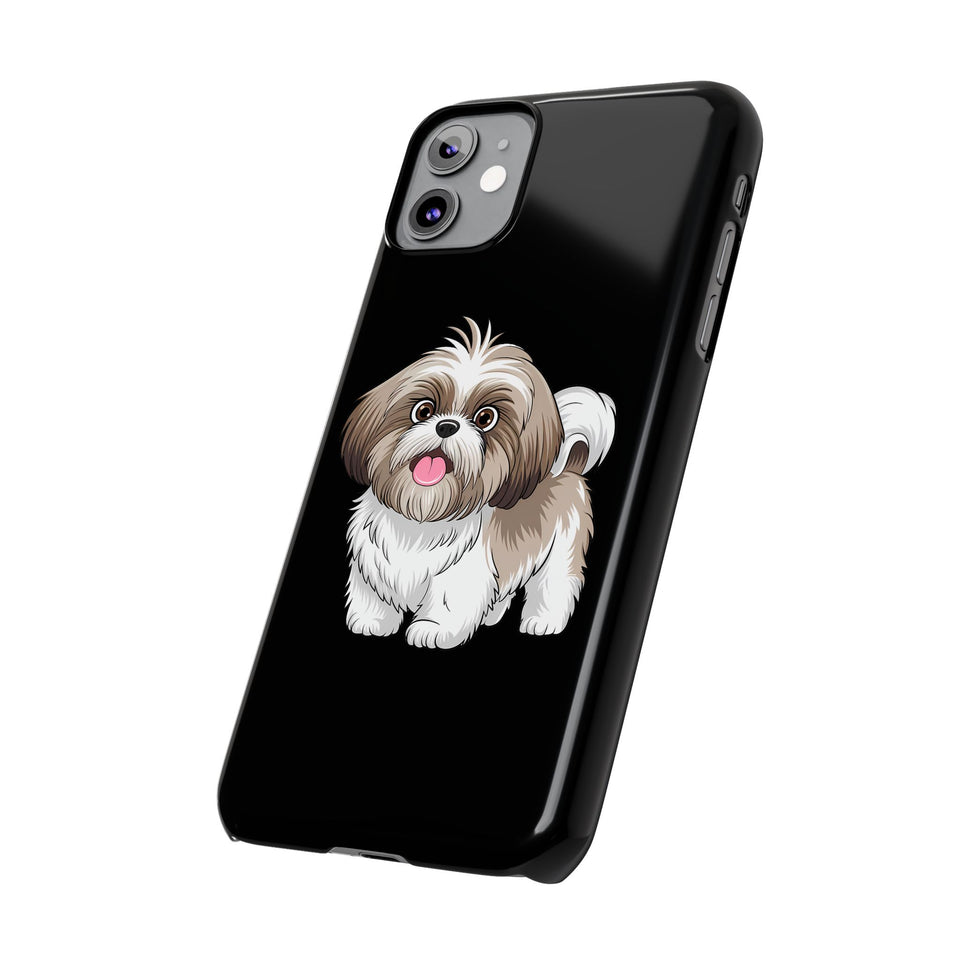 Premium Shih Tzu iPhone Case | Cute Shih Tzu Gifts Slim Phone Cases