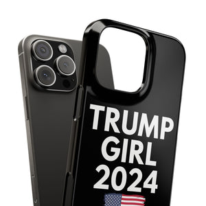 Premium Trump Girl iPhone Case | Donald Trump Gifts Slim Phone Cases Premium Trump Girl iPhone Case | Donald Trump Gifts Slim Phone Cases