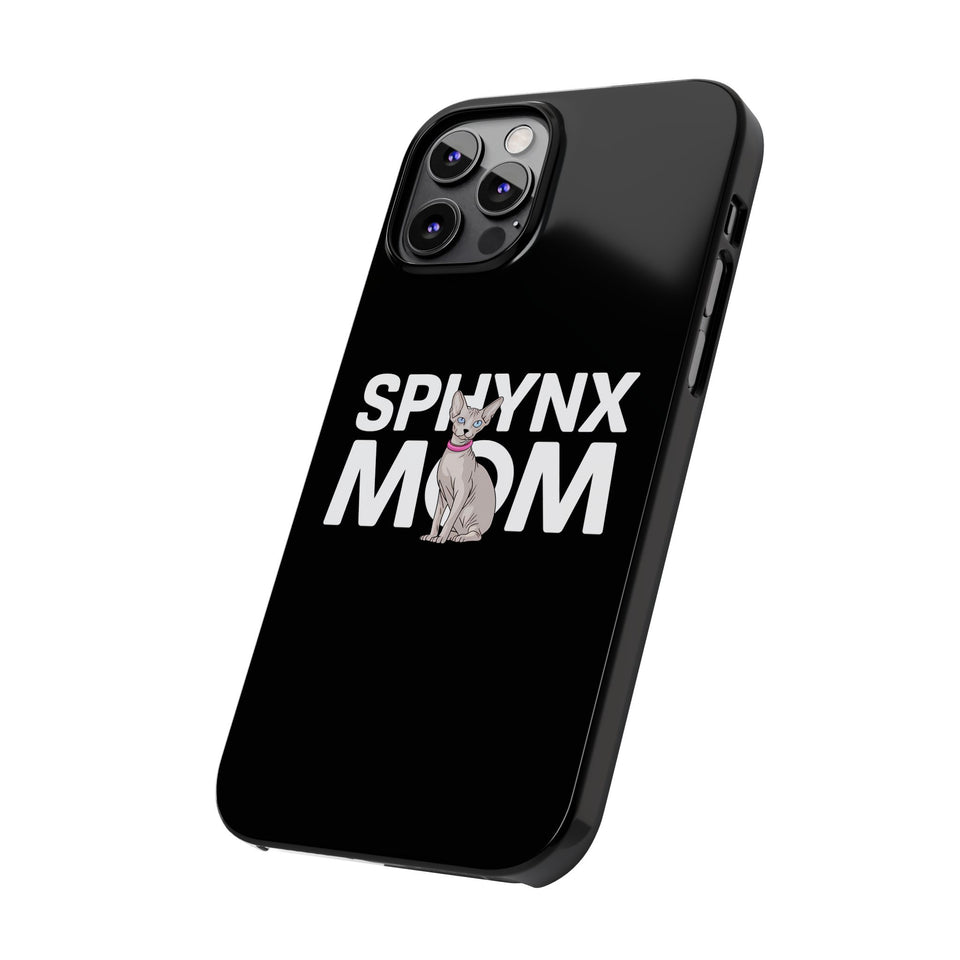 Premium Sphynx Mom iPhone Case | Sphynx Mom Gifts Slim Phone Cases