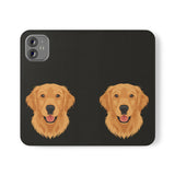 Golden Retriever iPhone & Samsung Galaxy Wallet Phone Case | Golden Retriever Flip Case Golden Retriever iPhone & Samsung Galaxy Wallet Phone Case | Golden Retriever Flip Case