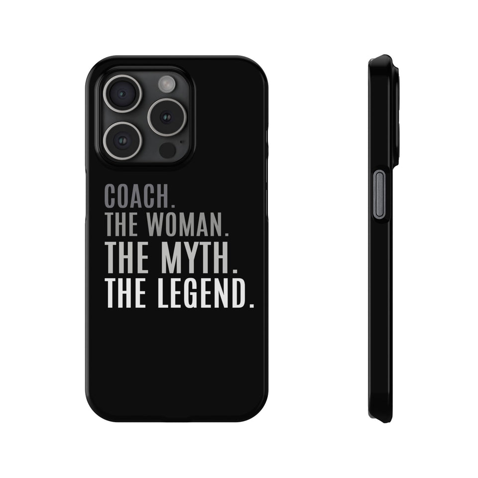 Premium Coach The Woman The Myth The Legend iPhone Case | Coach Gifts Slim Phone Cases