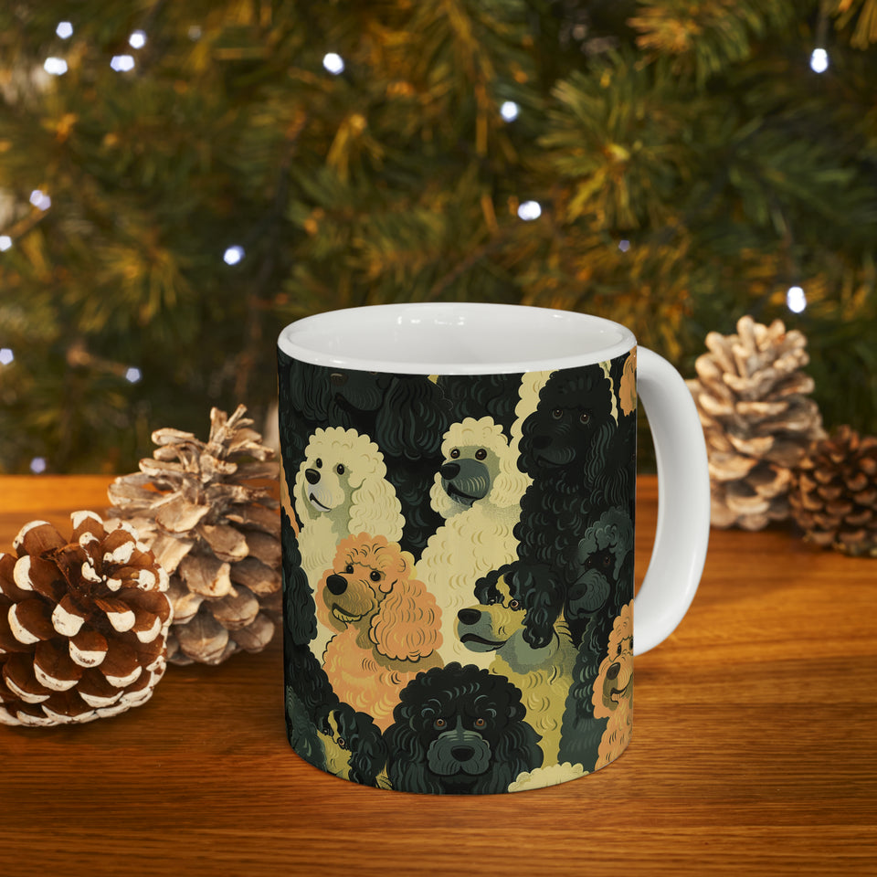 Poodle Mug | Poodle Coffee Mug | Cute Poodle Gifts | Funny Poodle Presents | Poodle Mug 11oz