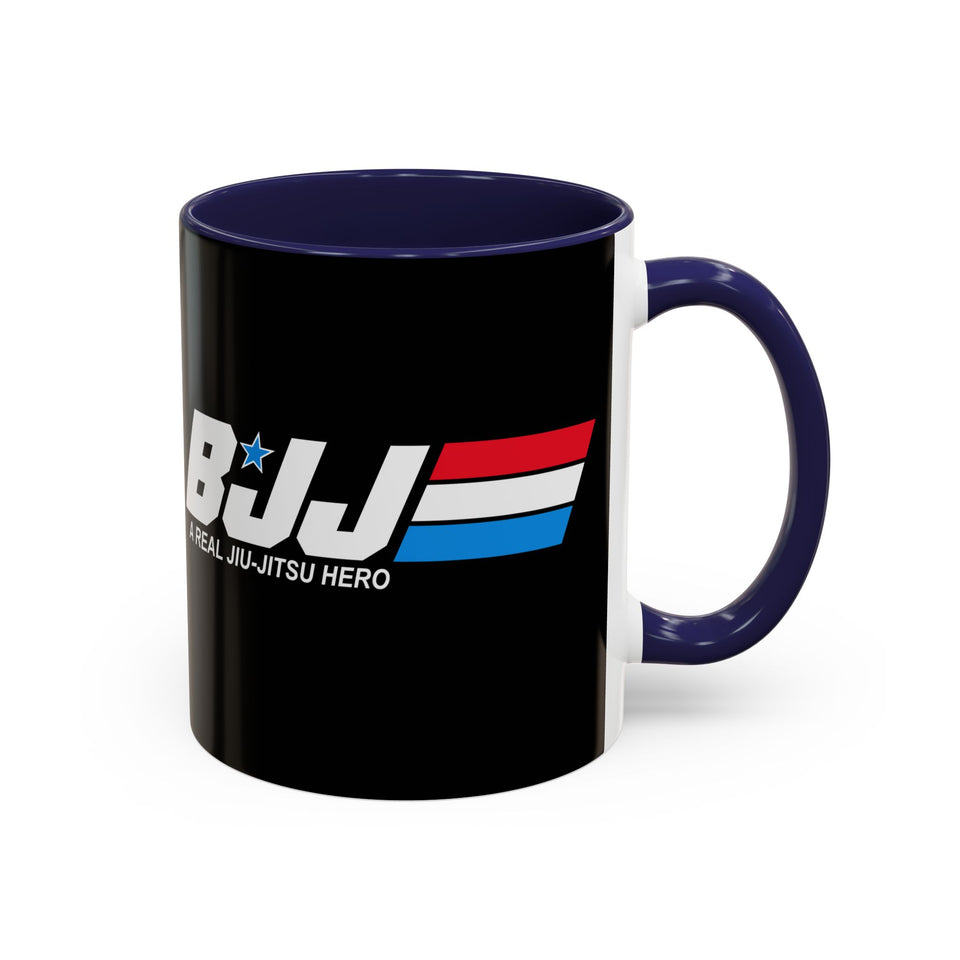 Brazilian Jiu Jitsu A Real Jiu-Jitsu Hero | BJJ Accent Coffee Mug