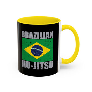 Brazilian Jiu Jitsu Flag 2 | BJJ Accent Coffee Mug Brazilian Jiu Jitsu Flag 2 | BJJ Accent Coffee Mug