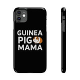 Premium Guinea Pig Mama iPhone Case | Cute Guinea Pig Slim Phone Cases Premium Guinea Pig Mama iPhone Case | Cute Guinea Pig Slim Phone Cases