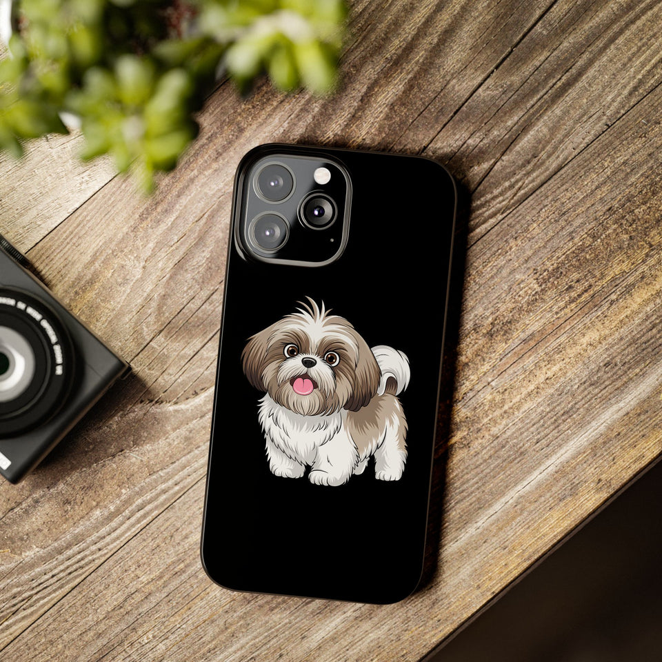 Premium Shih Tzu iPhone Case | Cute Shih Tzu Gifts Slim Phone Cases